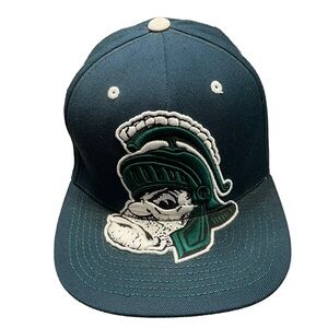 Zephyr Michigan State Spartans Snapback Hat Forest Green